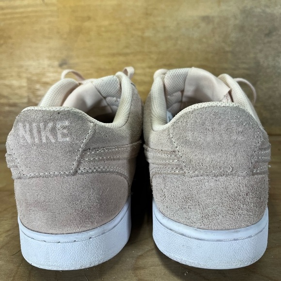 Nike Court Vision Low SUEDE Womens Size 9.5 Shoes Sneakers Pink DH0253-800 - Picture 5 of 10